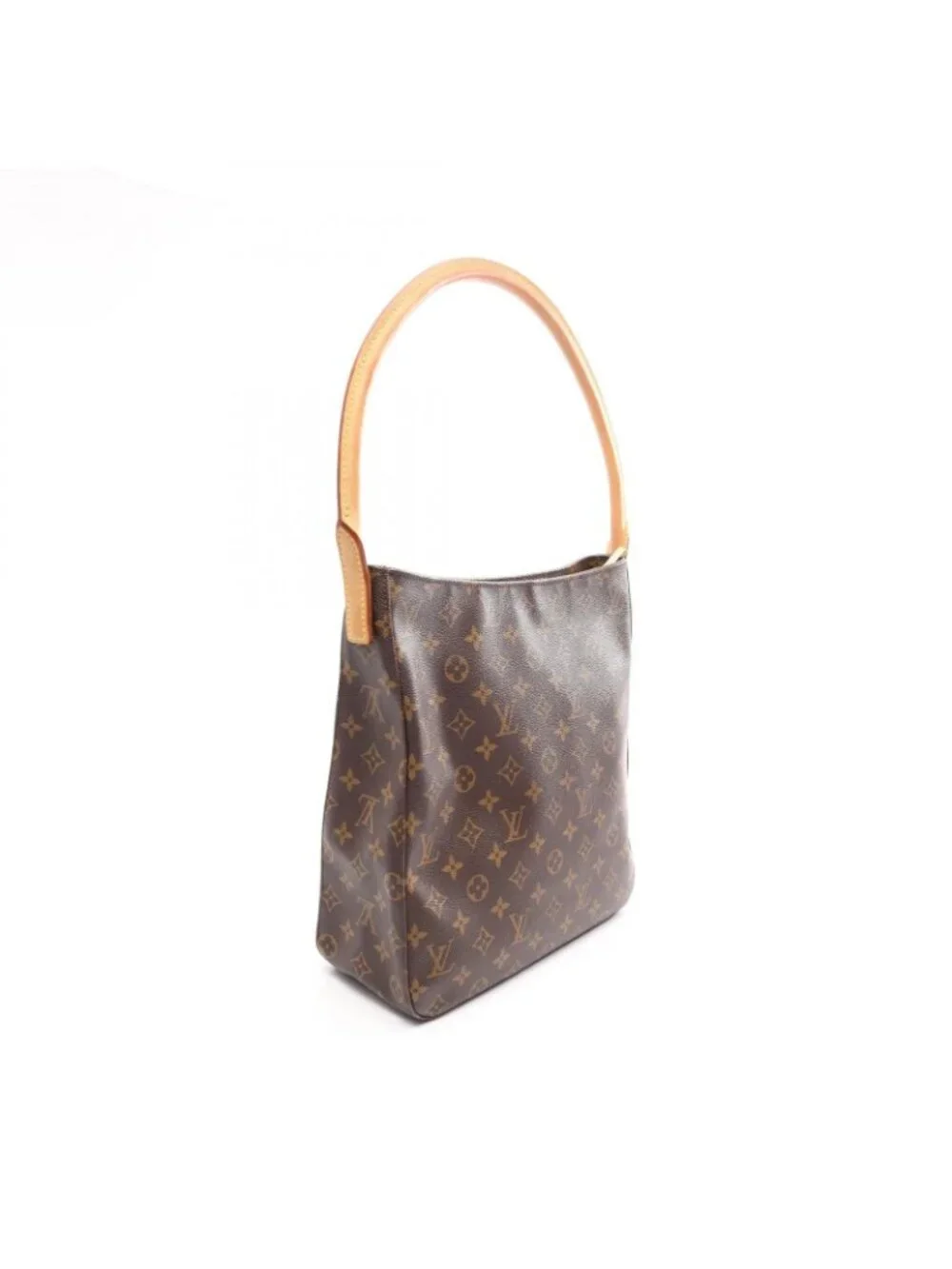 Louis Vuitton Shoulder Bag Looping GM Monogram Canvas Leather